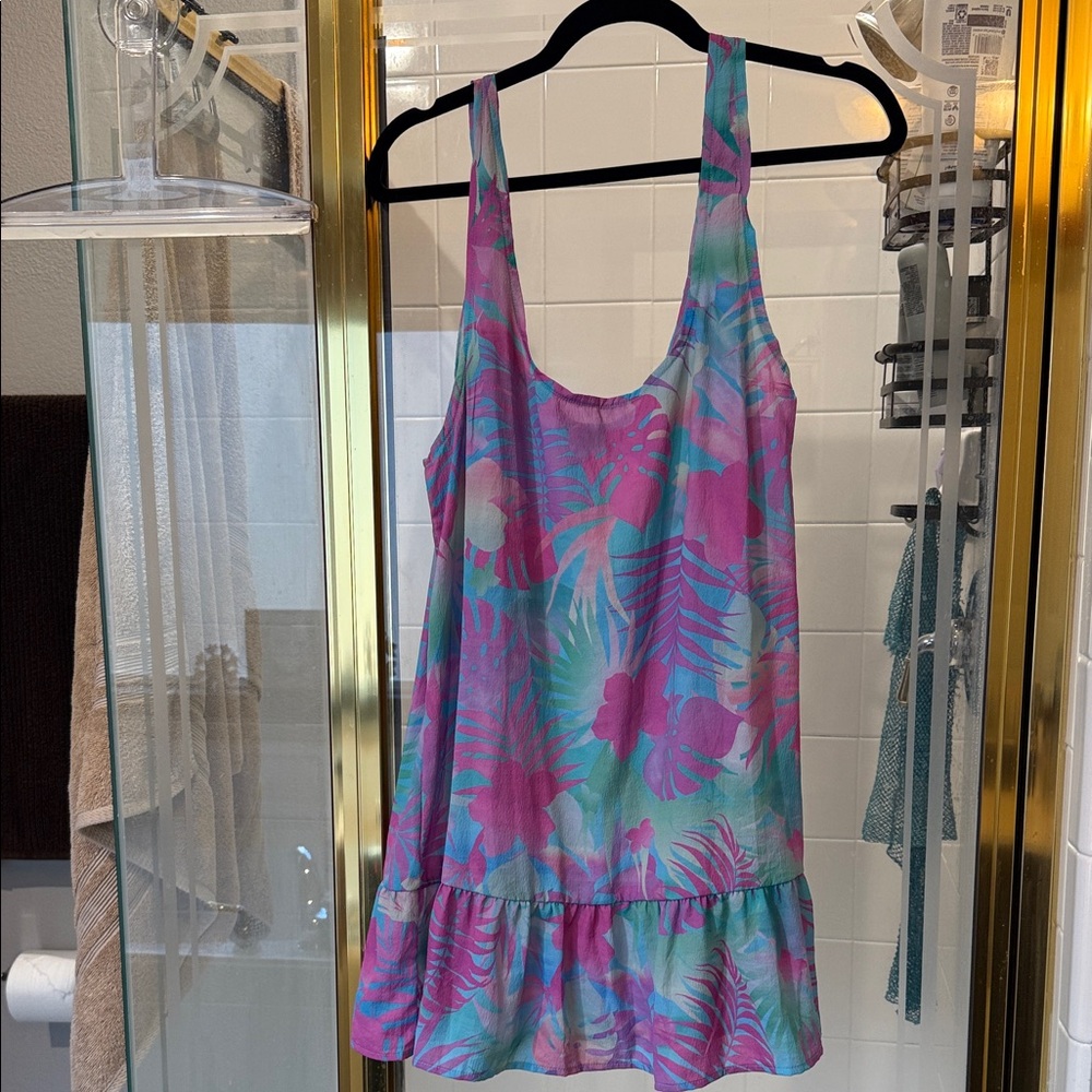 Hurley Multicolor Tropical Swim Coverup
